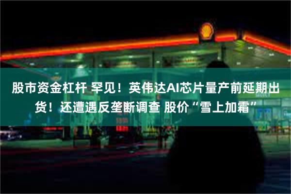 股市资金杠杆 罕见！英伟达AI芯片量产前延期出货！还遭遇反垄断调查 股价“雪上加霜”