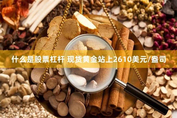 什么是股票杠杆 现货黄金站上2610美元/盎司